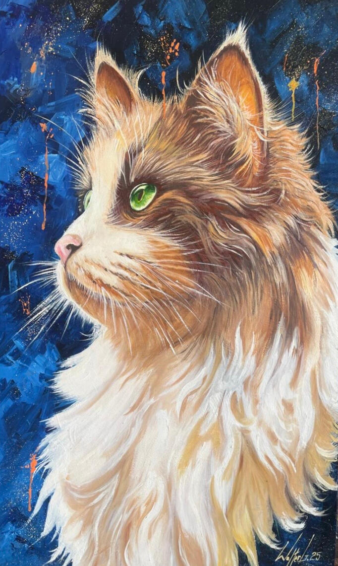 Mistério Felino - Tamanho 60 x 35 cm